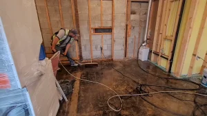 how to clean a flooded basement